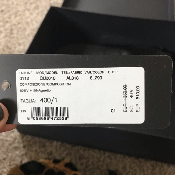 NWB Dolce and Gabbana Velvet Leopard Boots - Picture 3 of 8